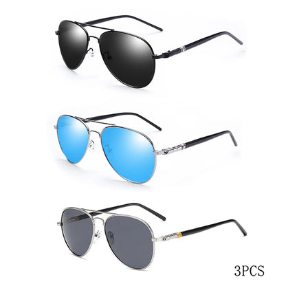 Lunettes de Soleil Polarisées VABBON – UV400 – Unisexe – Style Aviateur – Verres Miroirs Anti-Éblouissement - BLACKBEARD OUTDOOR INDUSTRIES
