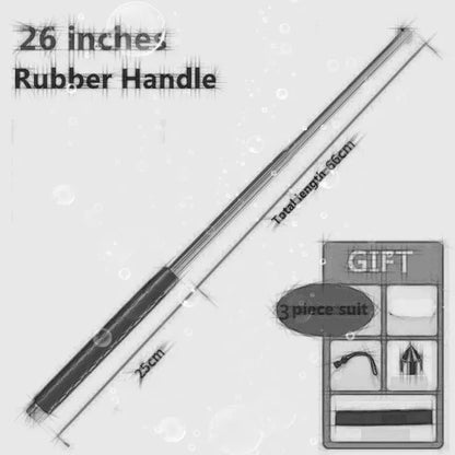 Bâton Télescopique Renforcé – Outil de Défense & Brise-Vitre Tactique - BLACKBEARD OUTDOOR INDUSTRIES