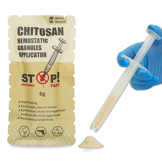 Granulés Hémostatiques au Chitosane RHINO RESCUE 6g Ma boutique
