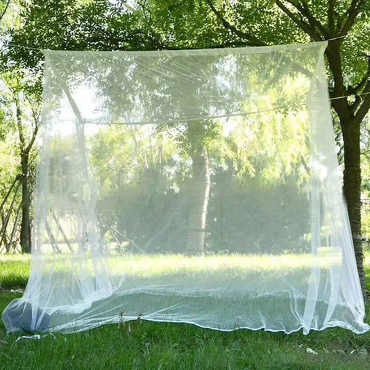 Moustiquaire de Camping - Tente Anti-Insectes pour Intérieur et Extérieur, Répulsif Naturel, avec 4 Coins et Corde pour Suspensions (Coucher, Voyage, Camping) - BLACKBEARD OUTDOOR INDUSTRIES