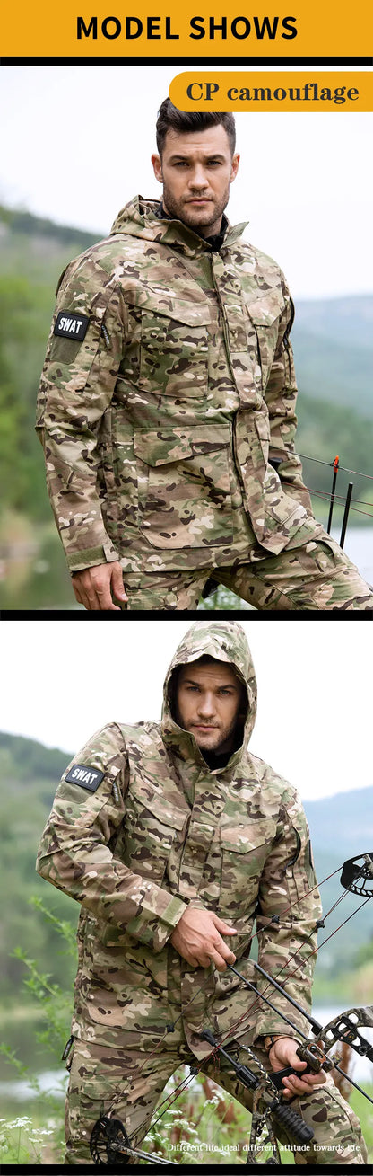 Veste Tactique Homme M65 | HAN WILD – Imperméable, Coupe-Vent, Multifonction - BLACKBEARD OUTDOOR INDUSTRIES