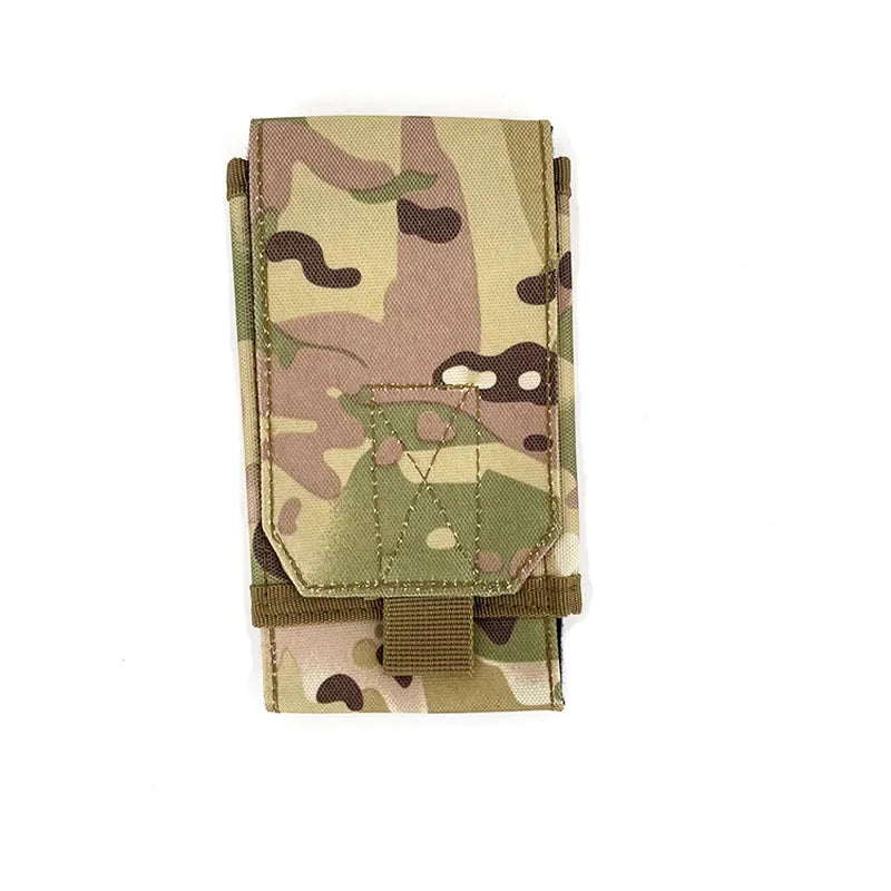 Poche Tactique Outdoor – Support Téléphone Camouflage pour Ceinture – Étui Étanche en Nylon 600D pour Sports, Chasse et Activités Extérieures - BLACKBEARD OUTDOOR INDUSTRIES