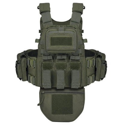 Gilet Tactique YAKEDA Camouflage Outdoor – Gilet de Formation Respirant et Résistant à l'Usure, Multifonction pour Combat CS et Entraînement BLACKBEARD OUTDOOR INDUSTRIES