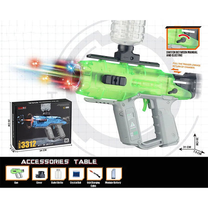 GEL Electric Ball Blaster, Rechargeable Battery, Automatic, Outdoor Games Toys For Activities Team Game M249 Ma boutique
