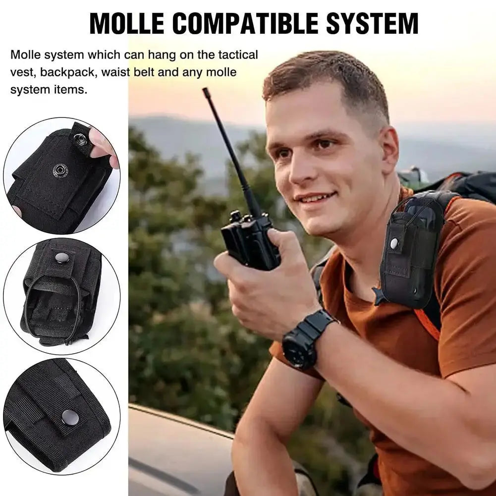 Sacoche de Transport Tactique pour Talkie-Walkie – Molle Radio Pouch Ma boutique