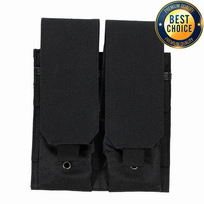 Tactical MOLLE 5.56mm Magazine Pouch – Double/Triple Mag Pouch pour M4, AR15, CS Rifle, Paintball & Chasse - BLACKBEARD OUTDOOR INDUSTRIES