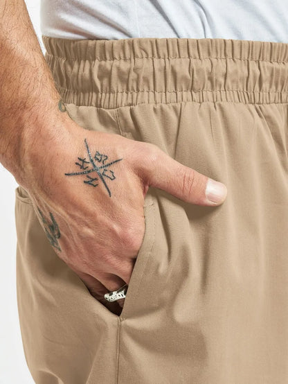 Pantalon Cargo Homme Grande Taille | Style Européen Décontracté | Taille Élastique & Cordon | Multi-poches | Léger & Confortable - BLACKBEARD OUTDOOR INDUSTRIES