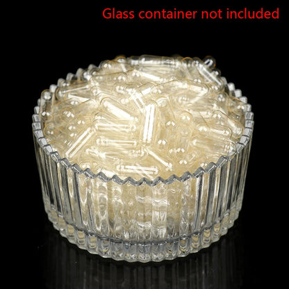 100PCS Capsules Vides en Gélatine Transparente - Taille Standard 00#, 0#, 1# Ma boutique