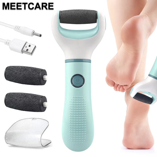 Râpe Électrique pour Pieds Sans Fil - Outil Pédicure Automatique pour Enlever la Peau Morte, Callosités, Fissures et Peau Durcie - Nettoyant de Pieds Étanche BLACKBEARD OUTDOOR INDUSTRIES