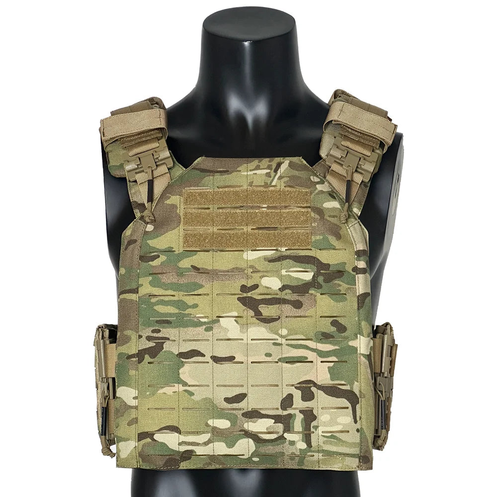 Gilet Tactique EMERSONGEARS 1000D Nylon – Porte-Plates Outdoor, Gilet de Chasse et Protection MOLLE Ajustable - BLACKBEARD OUTDOOR INDUSTRIES
