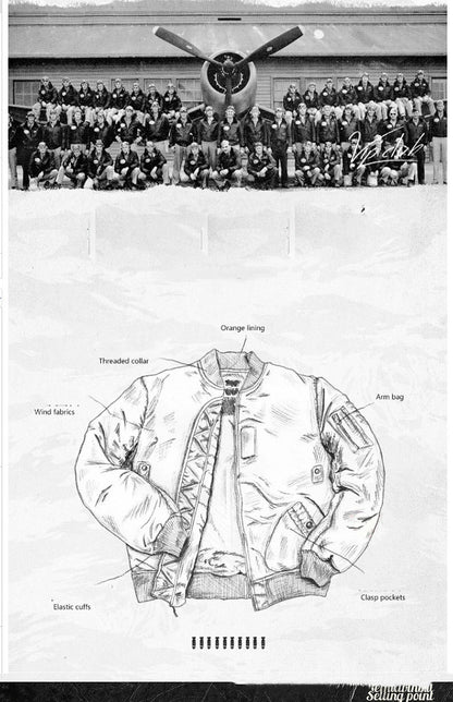 Veste Bombardier Homme Hiver Chaude - BLACKBEARD OUTDOOR INDUSTRIES