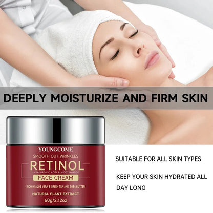 Crème Visage Raffermissante au Rétinol – Anti-Âge, Hydratante & Éclaircissante - BLACKBEARD OUTDOOR INDUSTRIES