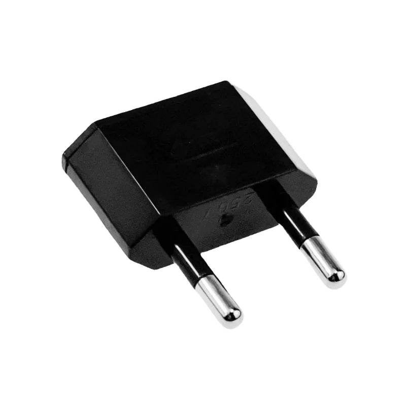EU Travel Plug Adapter – Convertisseur American CN/US vers EU Euro Power Plug - BLACKBEARD OUTDOOR INDUSTRIES