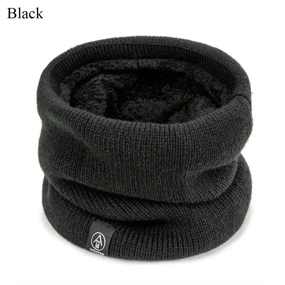 Écharpe Chauffante Tricotée Unisexe – Col de Protection Hiver, Doublure Épaissie, Pour Sport, Course, Randonnée et Activités Extérieures - BLACKBEARD OUTDOOR INDUSTRIES