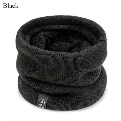 Écharpe Chauffante Tricotée Unisexe – Col de Protection Hiver, Doublure Épaissie, Pour Sport, Course, Randonnée et Activités Extérieures - BLACKBEARD OUTDOOR INDUSTRIES