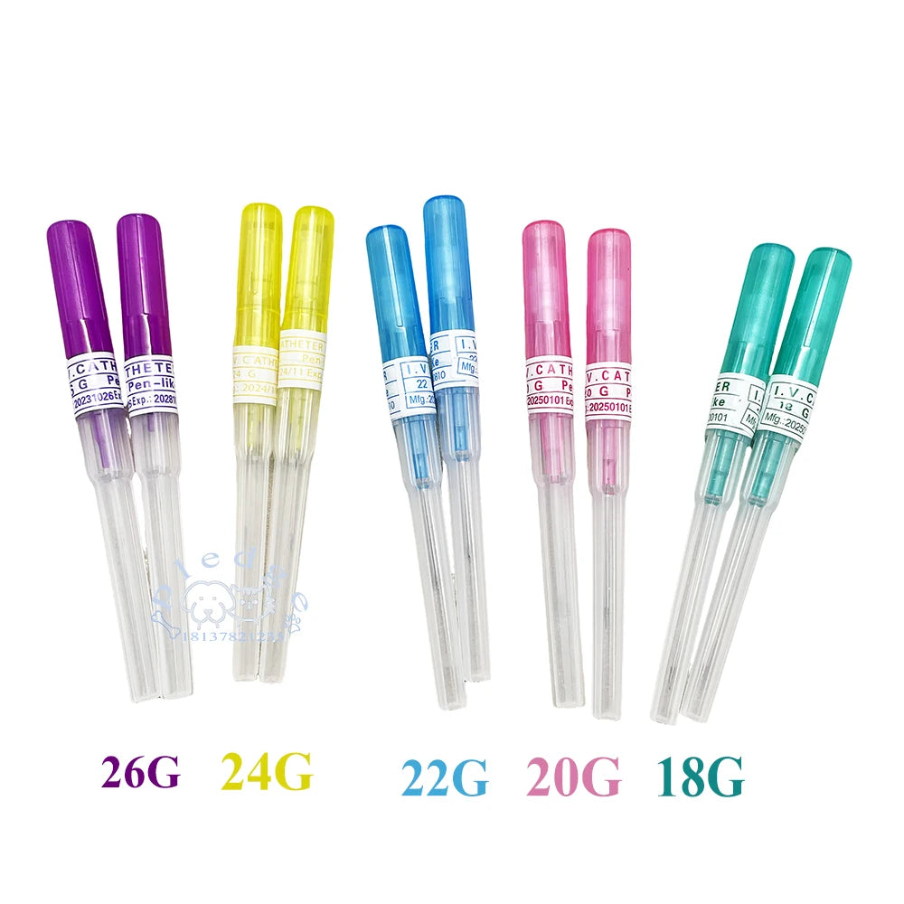 Cathéter Intraveineux Jetable (5/20/30 pièces) – Aiguilles IV pour Injection Intraveineuse Ma boutique