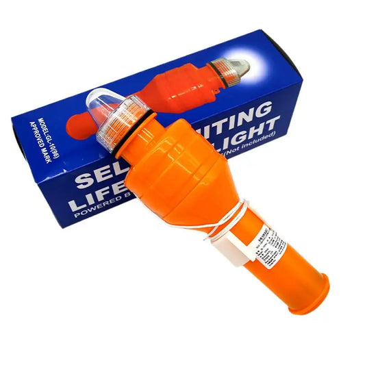 GL-10(96) Lampe de Bouée de Sauvetage Flottante – Lampe de Signalisation Clignotante Haute Visibilité pour Pêche Nocturne, Kayak et Rafting BLACKBEARD OUTDOOR INDUSTRIES
