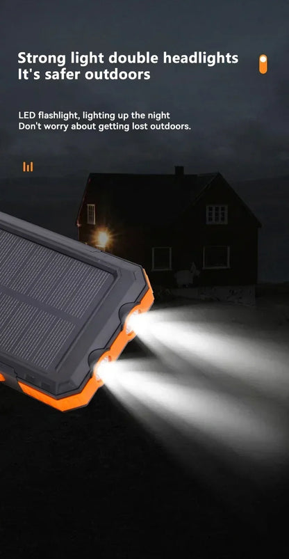 Batterie Externe Solaire 200000mAh – Chargeur Portable Ultra Haute Capacité - BLACKBEARD OUTDOOR INDUSTRIES