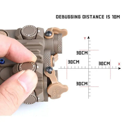 🔦 DBAL-A2 Version Tactique – Laser Rouge, Vert ou Bleu + Support Lampe M300/M600 | Airsoft & Chasse Ma boutique