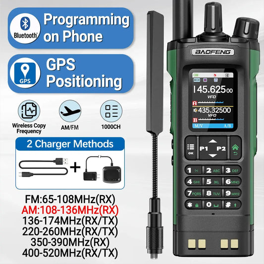 Talkie-Walkie Baofeng UV-32 – Programmation Bluetooth & GPS Intégré Ma boutique