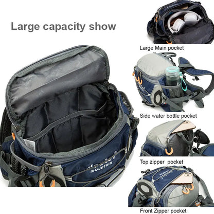 Sac à Taille de Sport Outdoor – Sac à Dos de Cyclisme, Randonnée et Camping avec Porte-bouteilles, Sangle Détachable – Sac Bandoulière Multifonction pour Homme - BLACKBEARD OUTDOOR INDUSTRIES