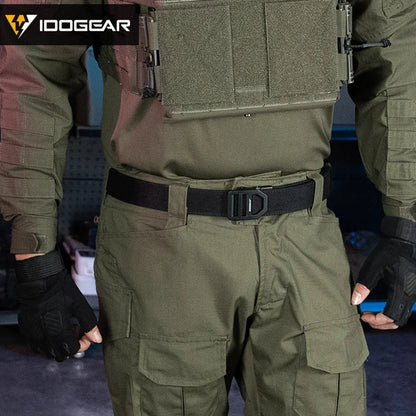 IDOGEAR Tactical 1.5" Belt Metal Buckle Adjustable Ma boutique