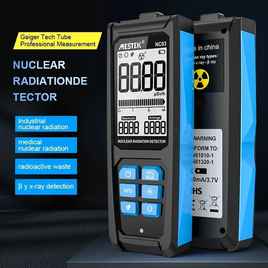 NC03 Détecteur de Radiation Nucléaire Portable – Haute Précision, Rechargeable et Polyvalent - BLACKBEARD OUTDOOR INDUSTRIES