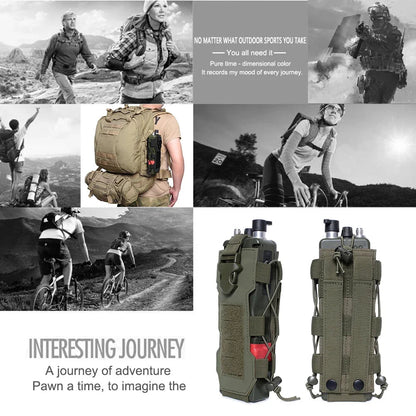 Sac MOLLE Tactique Multifonction - Pour Spray au Poivre, Radio, et Autres Accessoires BLACKBEARD OUTDOOR INDUSTRIES