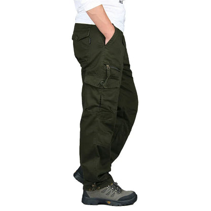 Pantalon Cargo Tactique Camouflage pour Homme – Coton Résistant, Style Décontracté et Fonctionnel - BLACKBEARD OUTDOOR INDUSTRIES