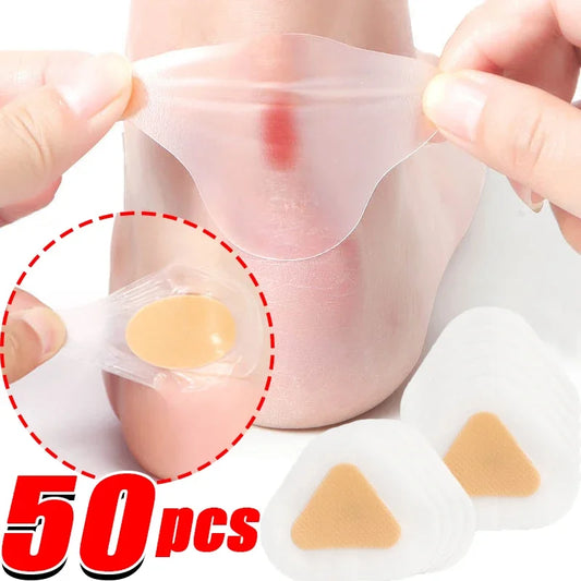 Stickers en Gel Silicone pour Soulagement de la Douleur - 10 à 50 Pièces (Coussins Adhésifs pour Talons et Soins des Pieds) - BLACKBEARD OUTDOOR INDUSTRIES