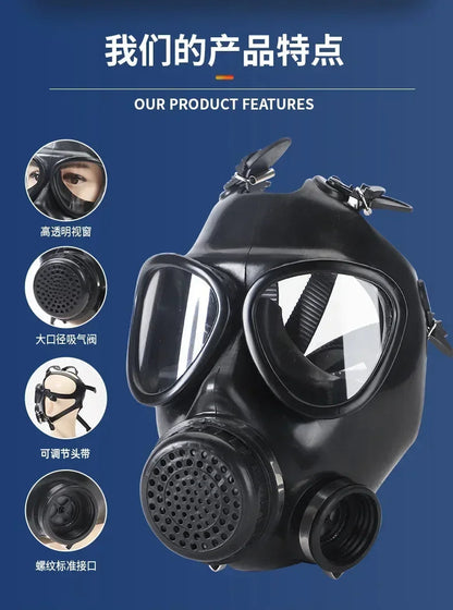 Masque Anti-Gaz et Fumée MF11B – Masque de Formation pour Urgences et Activités Extérieures BLACKBEARD OUTDOOR INDUSTRIES