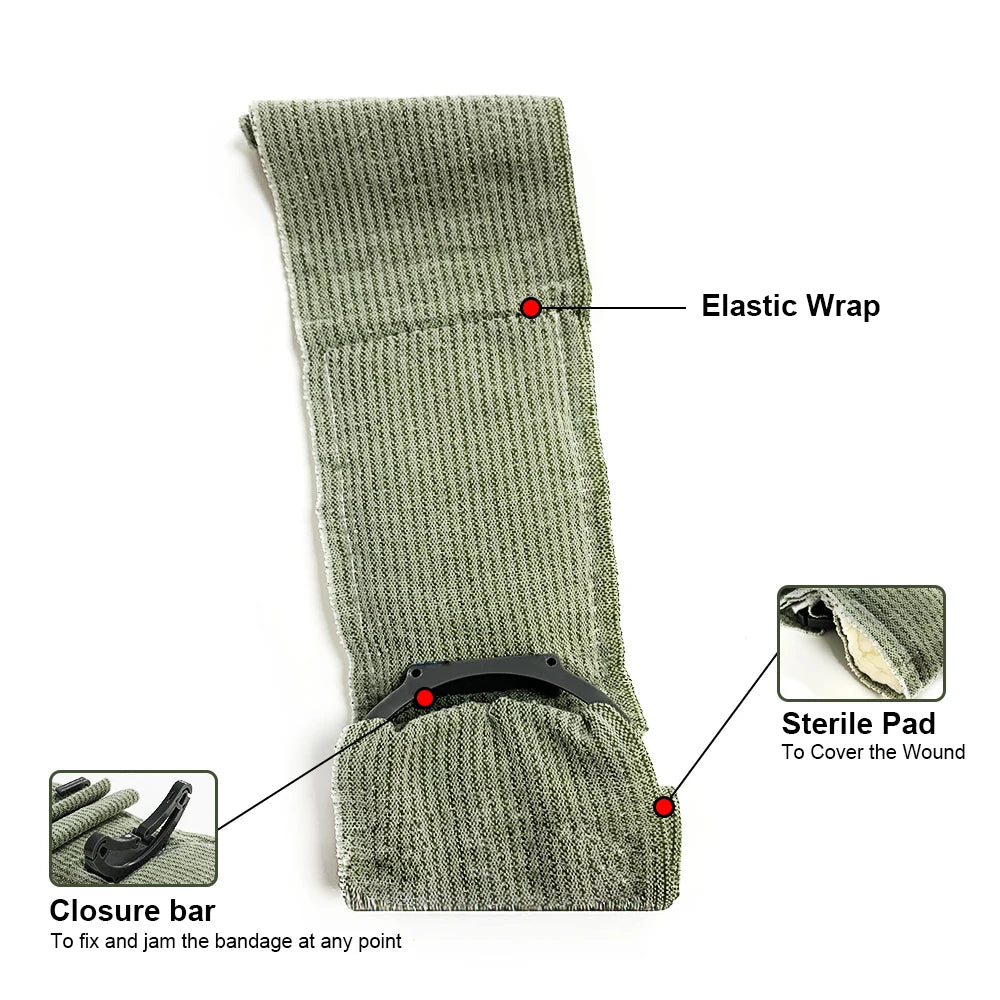 CARBOU™ Bandage Israélien d'Urgence – 4” / 6” Ma boutique