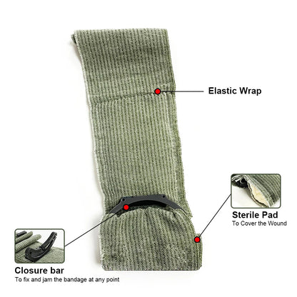 CARBOU™ Bandage Israélien d'Urgence – 4” / 6” Ma boutique