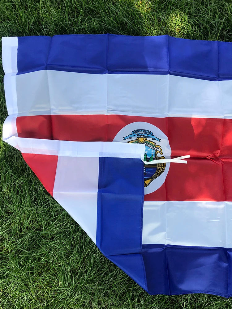 Drapeau du Costa Rica – 90x150 cm – Drapeau National – Polyester Imprimé – Décoration et Événements BLACKBEARD OUTDOOR INDUSTRIES