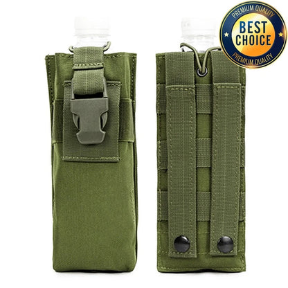 Pochette Tactique MOLLE pour Radio Walkie-Talkie – Porte-Bouteille d'Eau, Pochette de Magasin pour Activités de Plein Air, Camping et Sports BLACKBEARD OUTDOOR INDUSTRIES