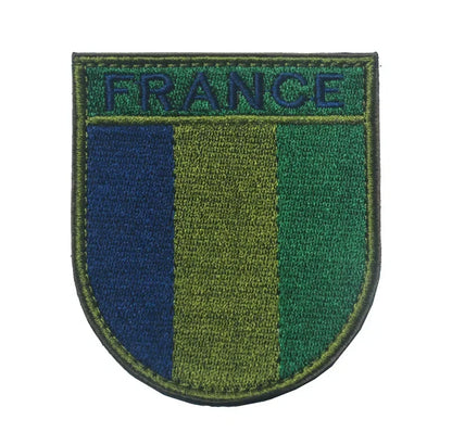 Patch Drapeau France IR Réfléchissant – Badge Tactique Brodé pour Casquette, Sac, Brassard - BLACKBEARD OUTDOOR INDUSTRIES