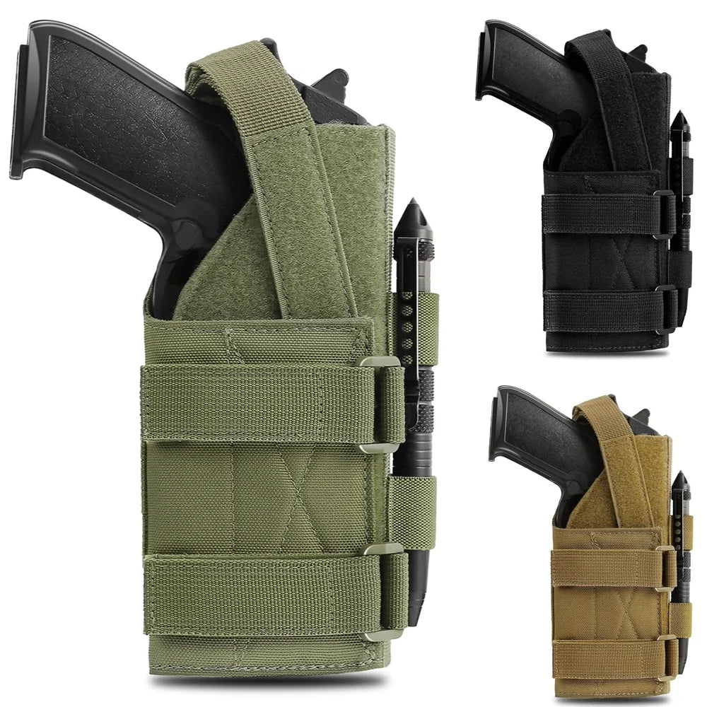 Tactical Drop Leg Holster Hunting Universal Handgun Molle Thigh Gun Case Glock 1911 17 92 96 Airsoft Shotgun Pouch for Shooting BLACKBEARD OUTDOOR INDUSTRIES