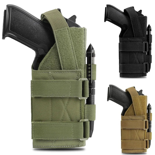 Tactical Drop Leg Holster Hunting Universal Handgun Molle Thigh Gun Case Glock 1911 17 92 96 Airsoft Shotgun Pouch for Shooting BLACKBEARD OUTDOOR INDUSTRIES