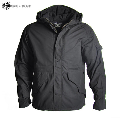 Veste Tactique Homme Hiver – HAN WILD Camouflage | Softshell | Polaire | Coupe-Vent | Randonnée | Chasse | Outdoor - BLACKBEARD OUTDOOR INDUSTRIES