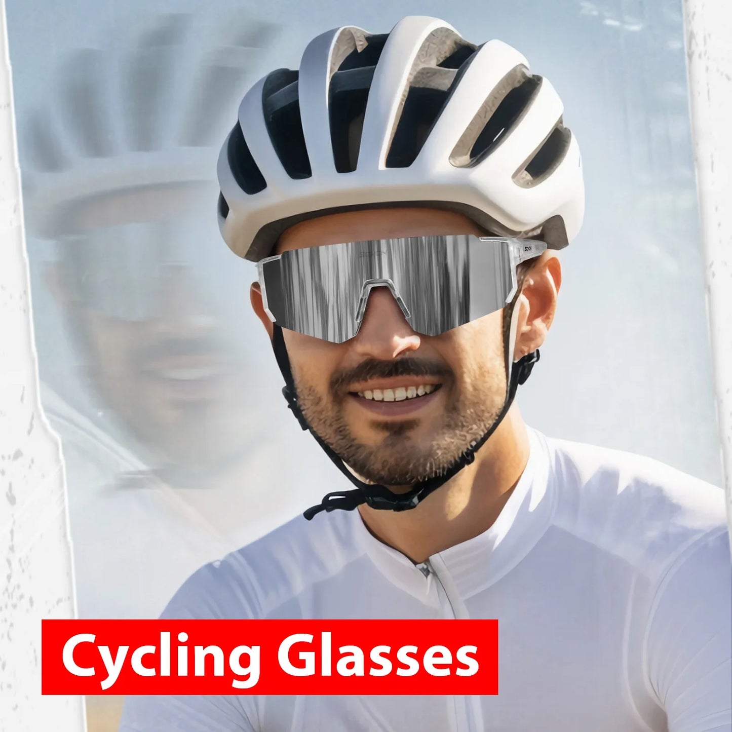 SCVCN Lunettes de Cyclisme UV400 – Modèle S1411 - BLACKBEARD OUTDOOR INDUSTRIES