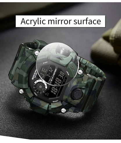 SANDA 2183 – Montre Électronique Homme - BLACKBEARD OUTDOOR INDUSTRIES