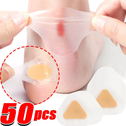 Stickers en Gel Silicone pour Soulagement de la Douleur - 10 à 50 Pièces (Coussins Adhésifs pour Talons et Soins des Pieds) - BLACKBEARD OUTDOOR INDUSTRIES