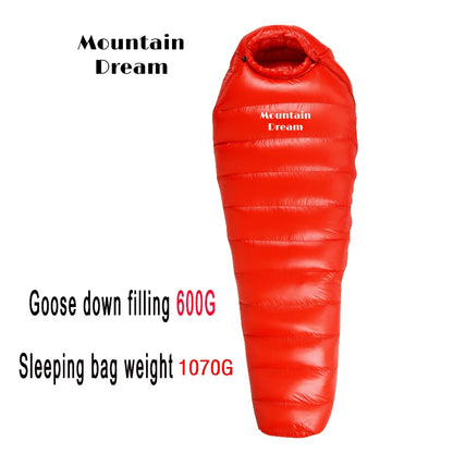 Sac de Couchage Hiver en Duvet d’Oie – Modèle Mummy 3 Saisons – KOSRTON - BLACKBEARD OUTDOOR INDUSTRIES