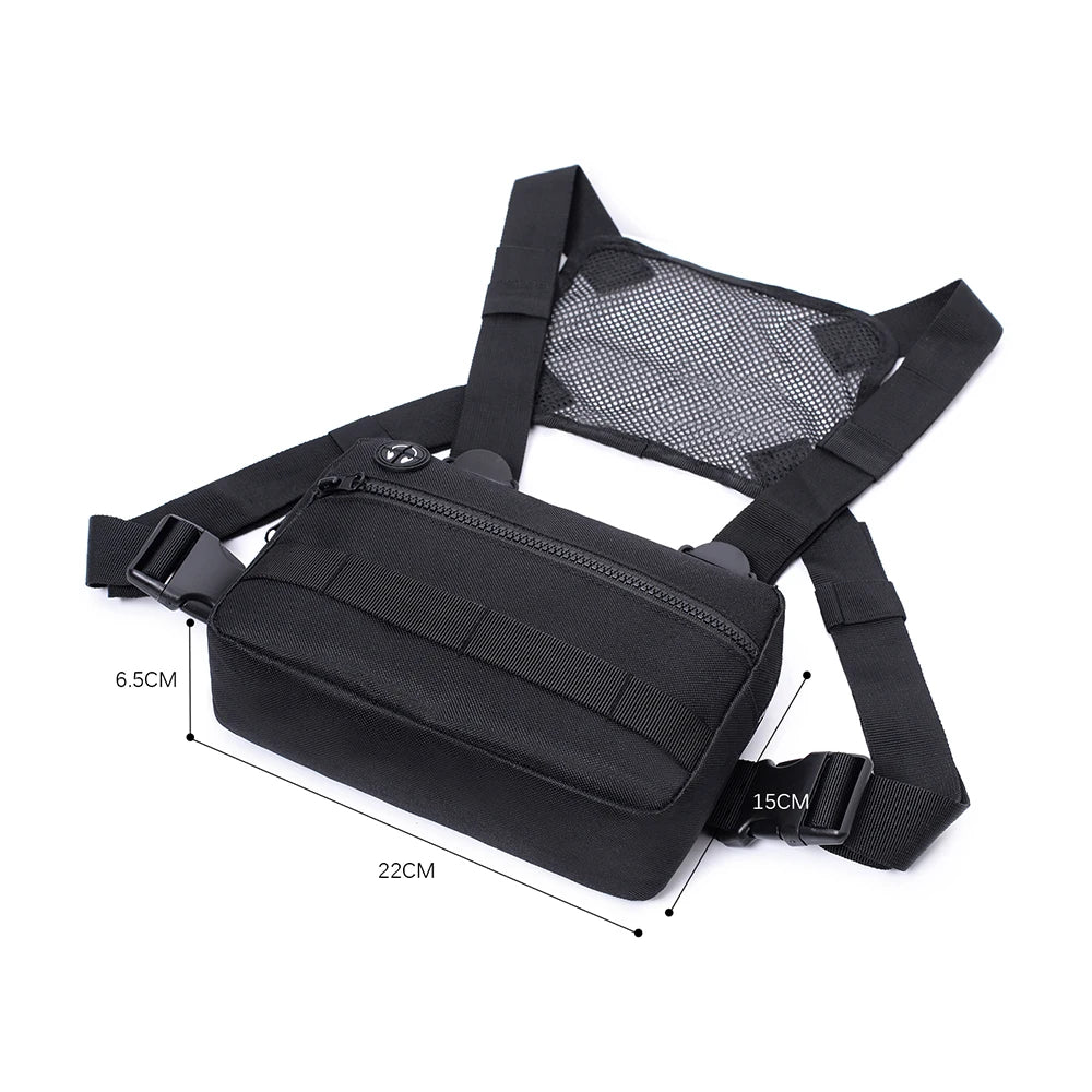 Molle Chest Bag - Sac de Poitrine Front Pack, EDC, Streetwear, Outdoor et Chasse BLACKBEARD OUTDOOR INDUSTRIES
