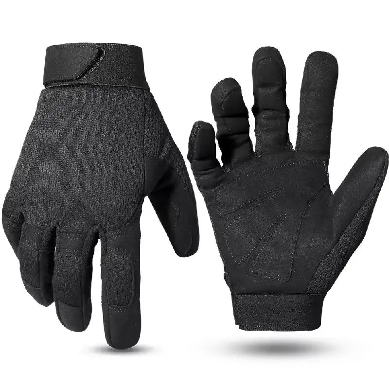 Gants Tactiques à Doigts Complets – Compatibles avec Écran Tactile pour Hommes et Femmes | Combat, Tir, Chasse, Sports de Plein Air, Travail - BLACKBEARD OUTDOOR INDUSTRIES