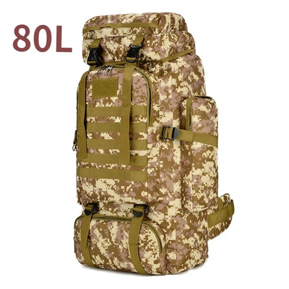 Sac à Dos Tactique 80L / 100L – Grand Volume pour Randonnée, Camping & Trekking - BLACKBEARD OUTDOOR INDUSTRIES