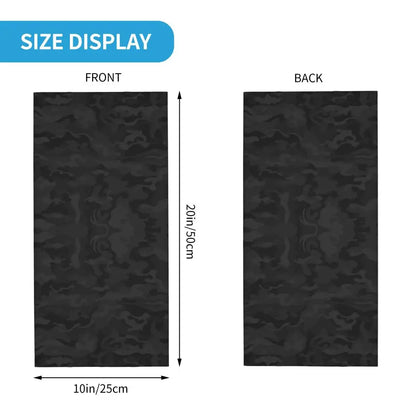 Tiger Stripe Camo – Bandeau Tour de Cou Hiver Multifonction pour Hommes et Femmes | Parfait pour Randonnée, Cyclisme, Sports Outdoor et Usage Quotidien - BLACKBEARD OUTDOOR INDUSTRIES