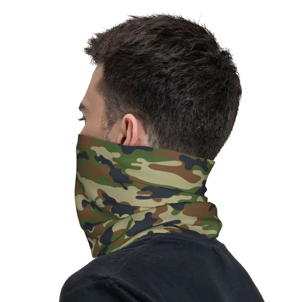 Tiger Stripe Camo – Bandeau Tour de Cou Hiver Multifonction pour Hommes et Femmes | Parfait pour Randonnée, Cyclisme, Sports Outdoor et Usage Quotidien - BLACKBEARD OUTDOOR INDUSTRIES