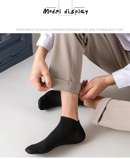 Lot de 10/20/40 Paires de Chaussettes Basses Unisexes – Couleurs Unies – Douces, Légères et Respirantes - BLACKBEARD OUTDOOR INDUSTRIES