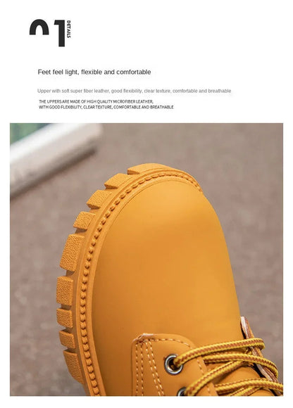 bottines exterieur en cuir pour enfants Ma boutique